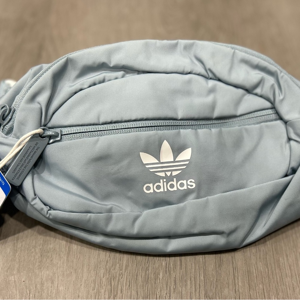 Adidas Light Blue Waist Bag